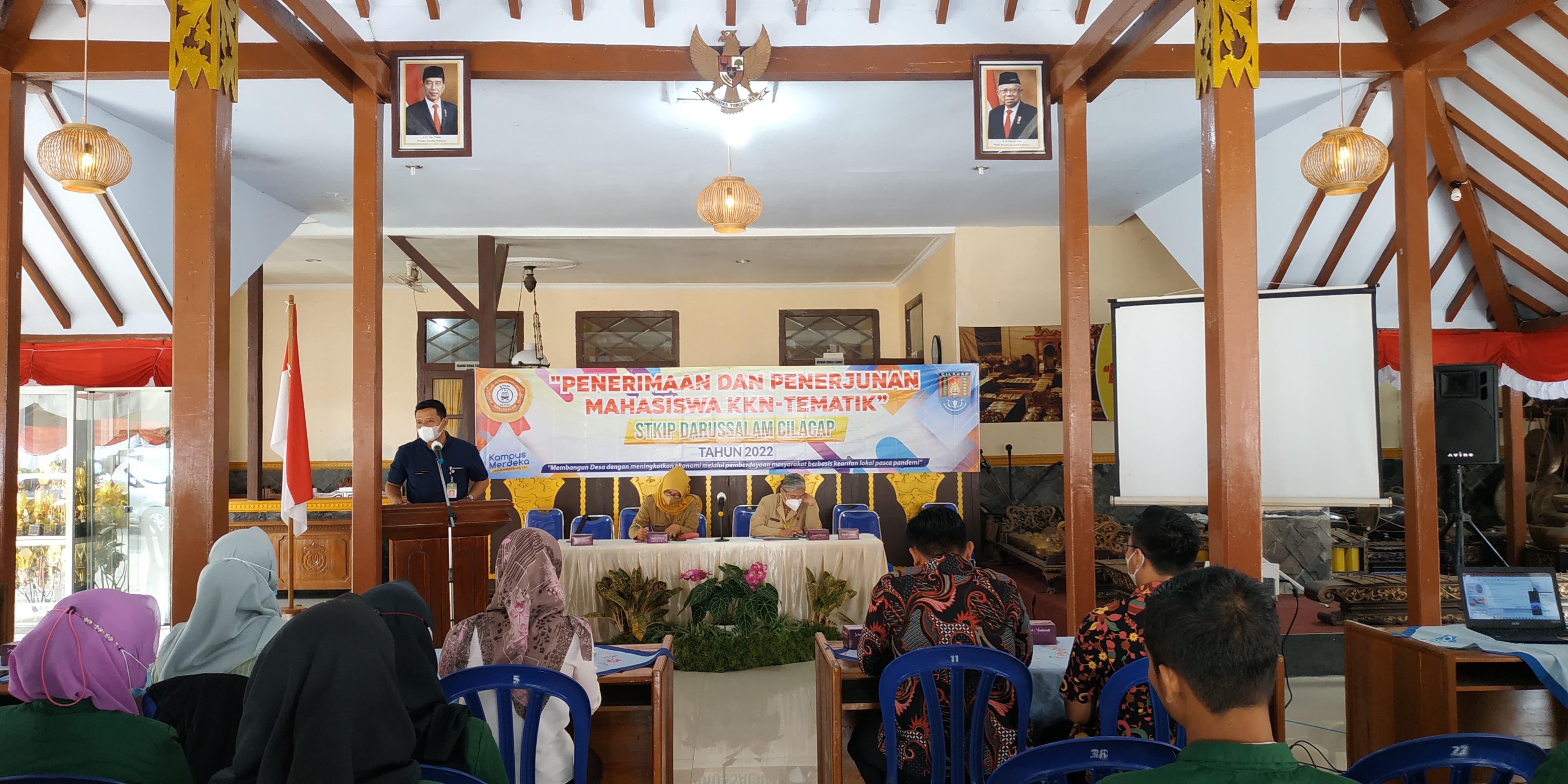 Penerjunan Mahasiswa KKN-Tematik di 5 Desa Kabupaten Cilacap