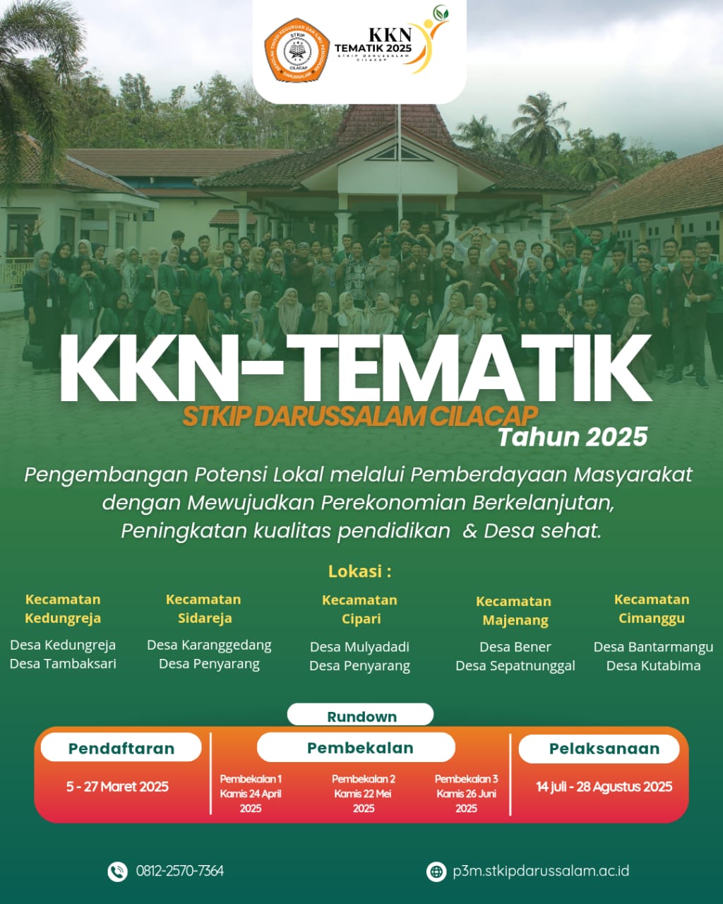 Pendaftaran KKn-Tematik 2025 